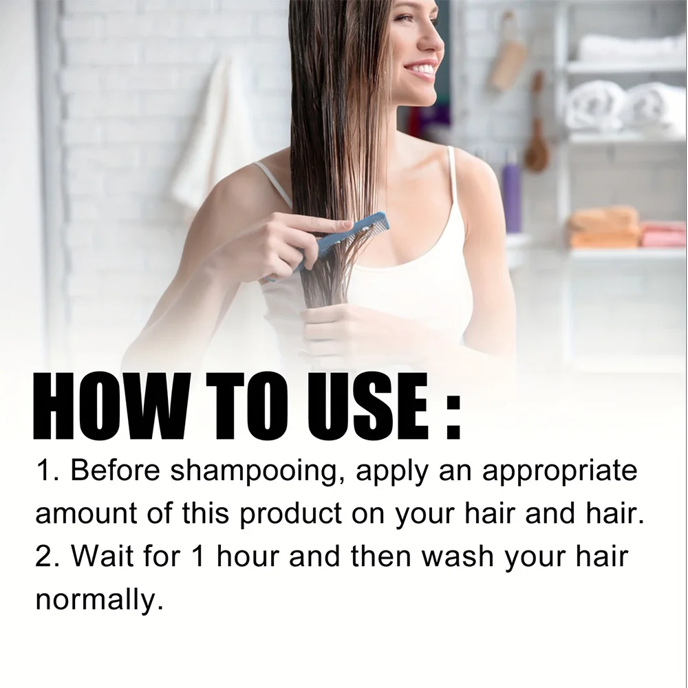 Hair Growth Essential Oil Rosemary Mint Hair Strengthening Oil Nourishing Treatment For Split Ends Dry Organics Care