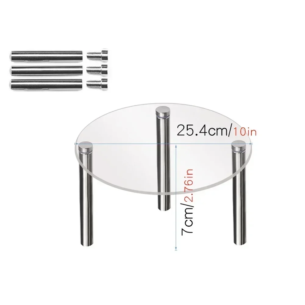 Acrylic Cake Stand Cake Holder Plate Cupcake Stand Dessert Table Display Set Cupcake Holder Plate Birthday Party Decoration