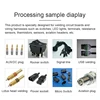 BORX 220V Semi-Automatic Electric Soldering Machine USB A Micro Lightning/Type C connectors Soldering Station Welding Equipment 5