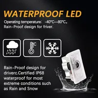 LED Car Door Logo Projector Ghost Shadow Welcome Light Accessories For Tesla Model 3 Model Y Model S Model X 5