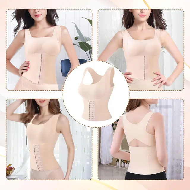 3 in 1 Women's Shapewear Waist Buttoned Bra Shapewear Waist Trainer Body  Shaper❥