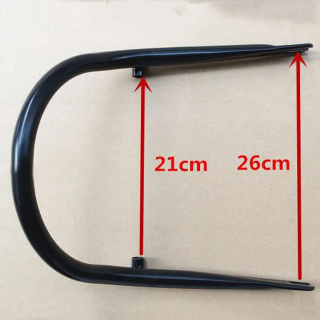 Gn125-レトロなオートバイのテールブラケット,改造されたuチューブ