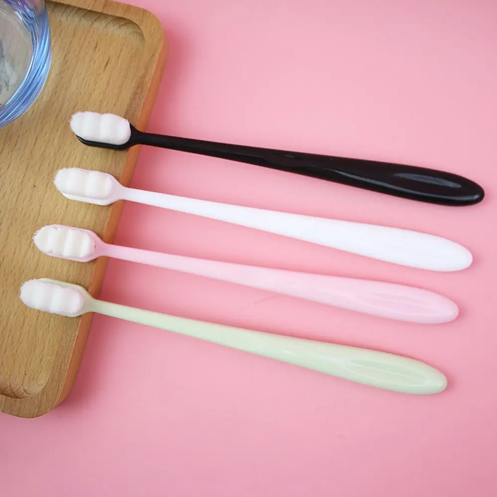 

Portable Bathroom Wave Shape Cleaning Mouth Teeth Cleaning Nano Toothbrush Bristle Toothbrush Oral Care Tools Oral Toiletries
