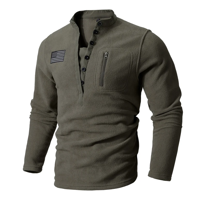 Men's Clothing Trainning Tactical Top 2026 NEW Long Sleeved Warm Tshirt Windproof Pullover for Men Sweatshirt