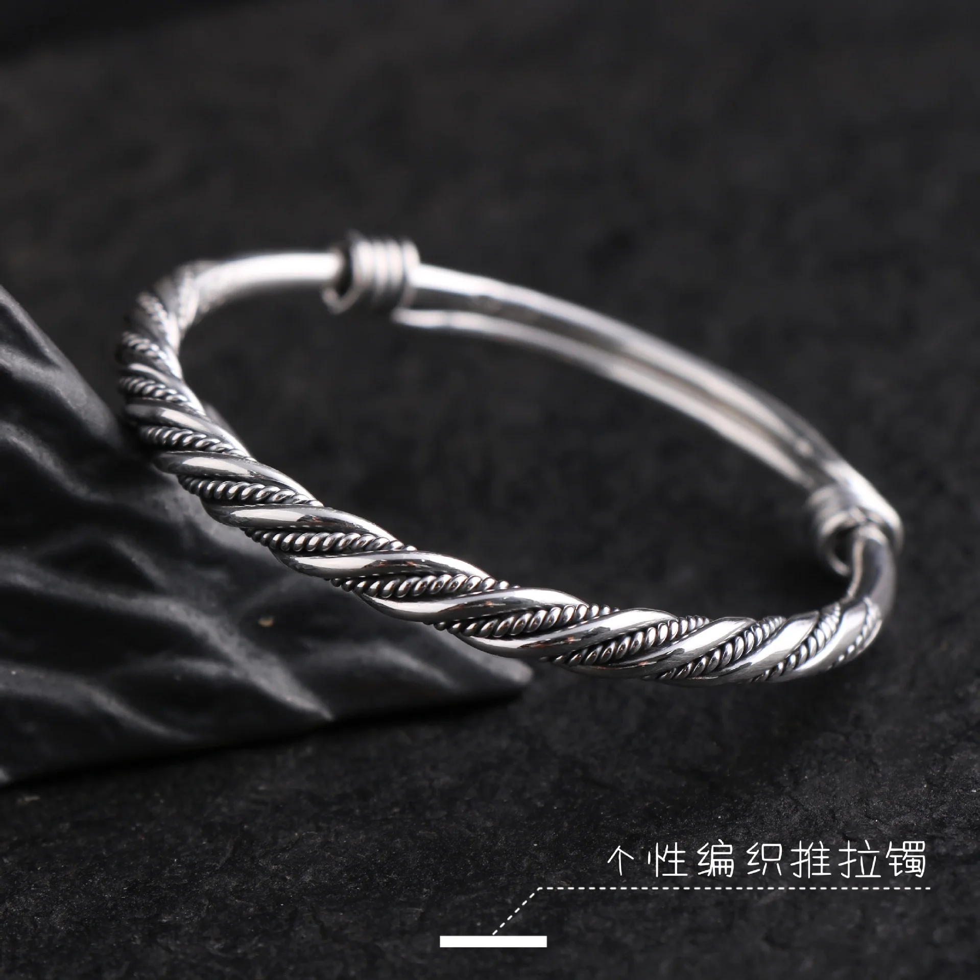 S999 Sterling Silver color Buddha Bracelet Pure silver bracelet Thai silver  men's Buddha beads Bracelet Silver color Bracelet - AliExpress