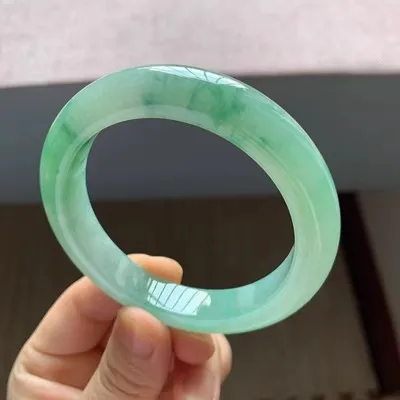 

Natural Myanmar Jade Jade 54mm-62mm bracelet Princess jewelry bracelet send mom send girlfriend gift