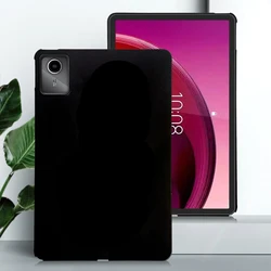 Premium Black Silicone Protective Tablet Case - Universal 11 - 12.7 Inch for Tab M11 11 inch (Black)