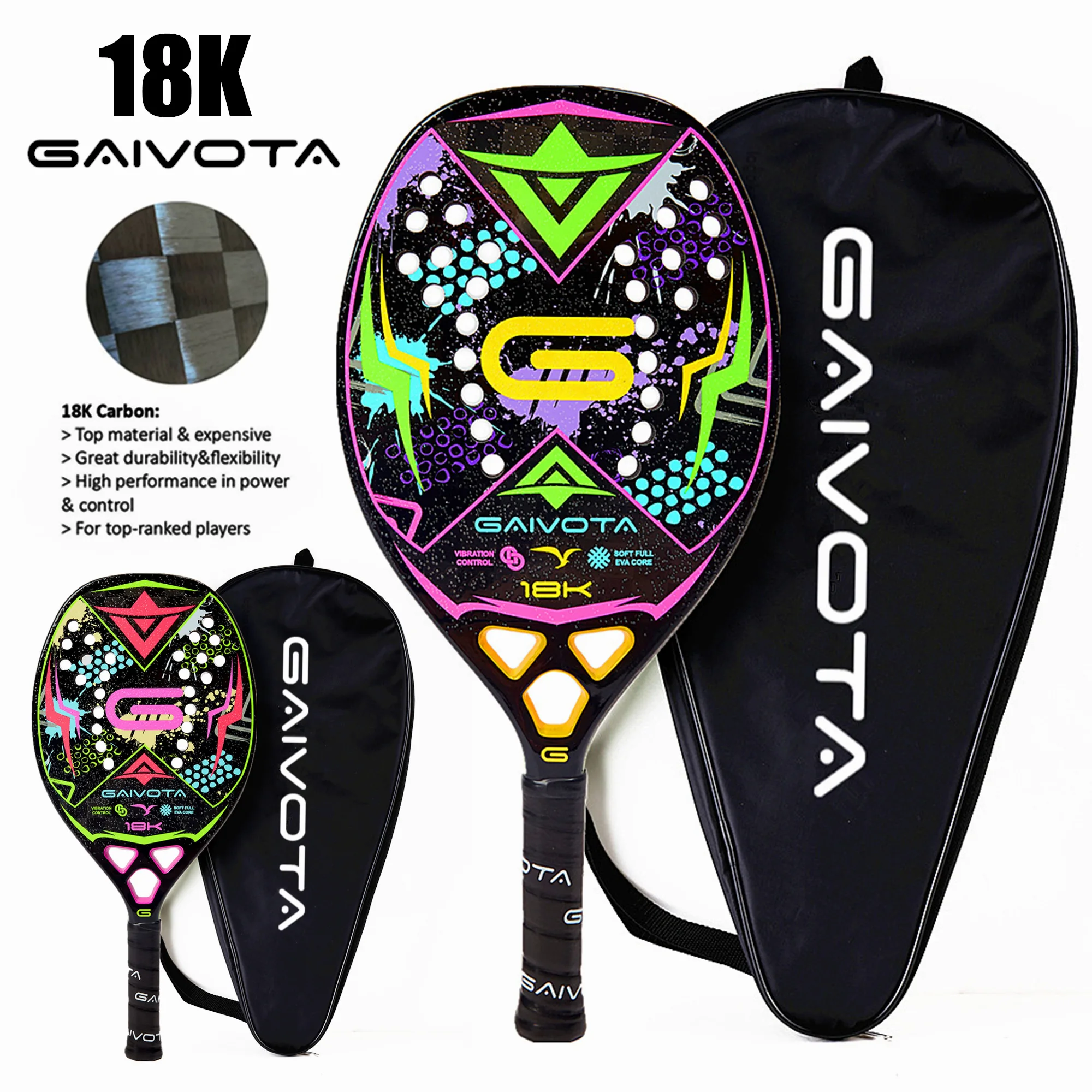 GAIVOTA high end 18k beach rackets are in stock, you can rest assured that  the order will be shipped immediately Pink| | - AliExpress