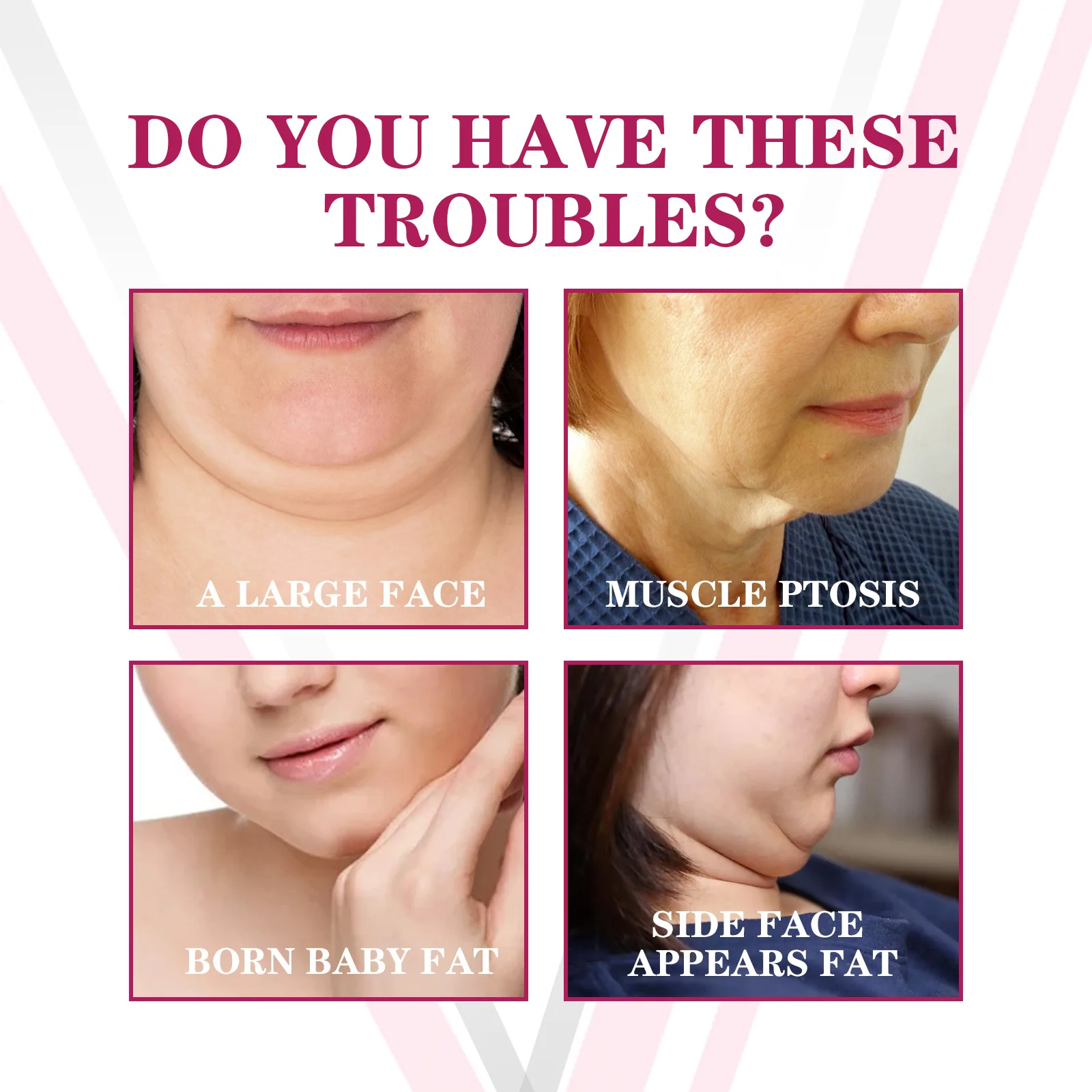 Slimming Face Cream Facial Lifting V Shape Firming Anti-aging Improve Double Chin Masseter Muscle Moisturizing Beauty_voghion.com