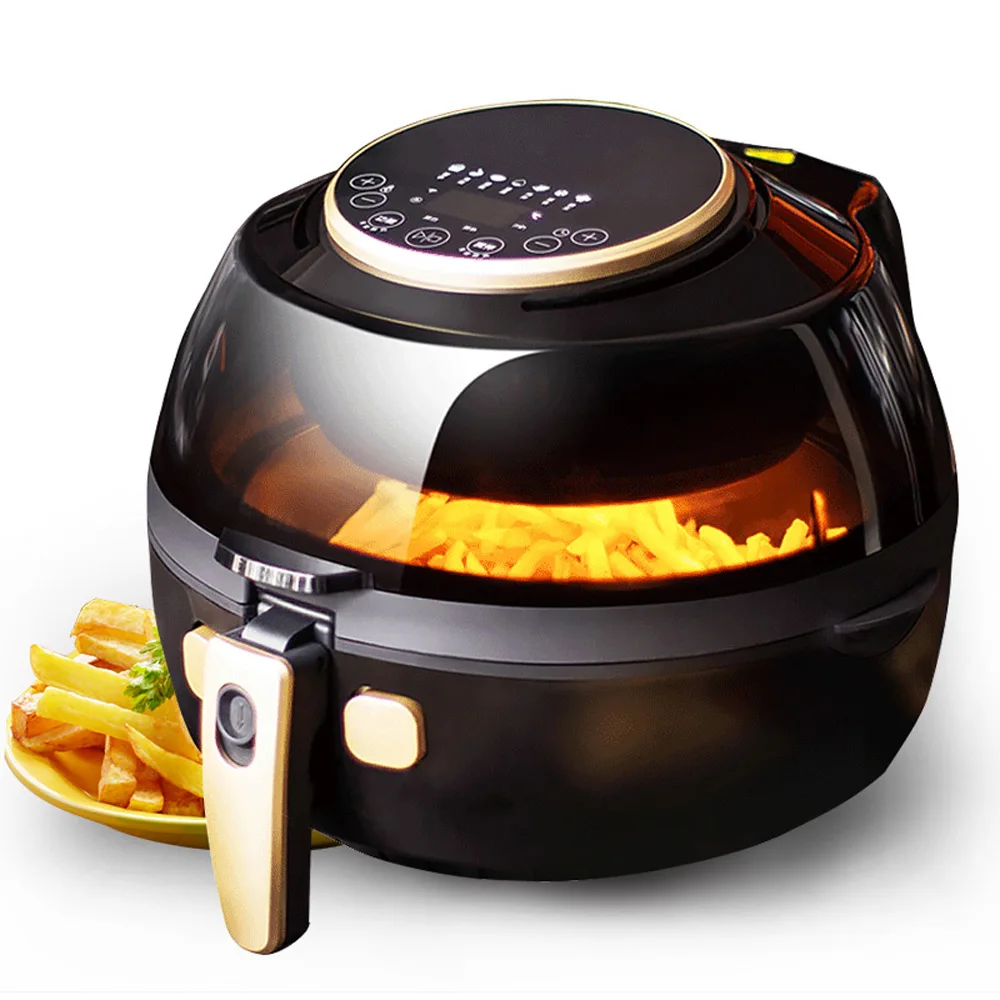 Houehold Intelligent Air Fryer Multifunctional Large Capacity Fryer Automatic French Fries Machine Air