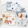 60x60cm Bamboo Cotton Muslin Baby Burp Cloth Soft Print Scarf Multifunction Bibs Burp Cloths Towel accessories Muslin Diaper 4