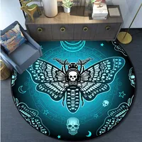 Death Moth Area Rug 5