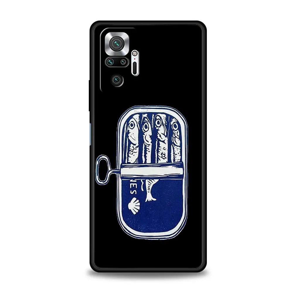 Sardines Canned Design Soft TPU Phone Case