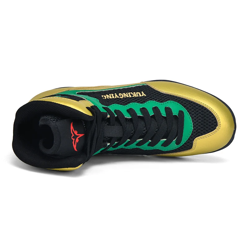 Non-slip and Comfortable Sports Shoes Light and Breathable Wrestling Shoe Men's Women's Same Competition Boxing Shoes