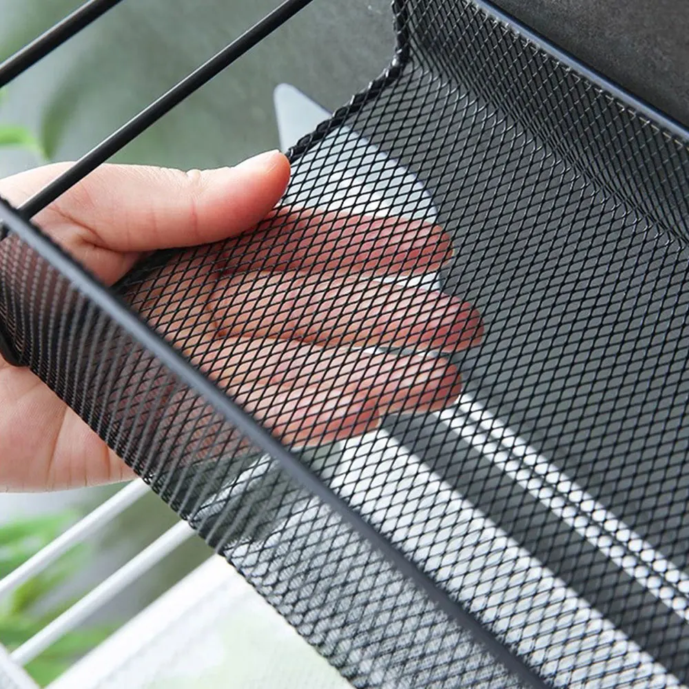 Self-Adhesive Shower Shelf Bathroom Caddy Kitchen Storage Rack Organizer