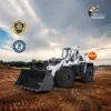 XDRC 580 RC Wheeled Loader 1/14 Scale Hydraulic Metal Remote Control Car Painted Assembled Model with Sound Light Set RC Toy 3