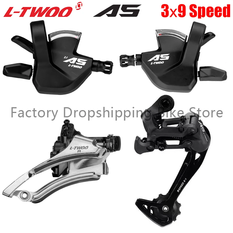 LTWOO A5 3X9 27 Speed Derailleurs Groupset 9s Shifter Lever 9V Rear