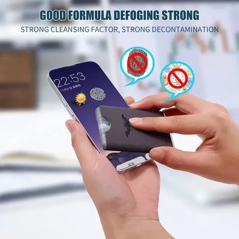 2 in 1 Microfiber Screen Cleaner Spray Bottle Mobile Phone Tablet Computer Microfiber Cloth Cleaning Wipes for iPhone Samsung Mi