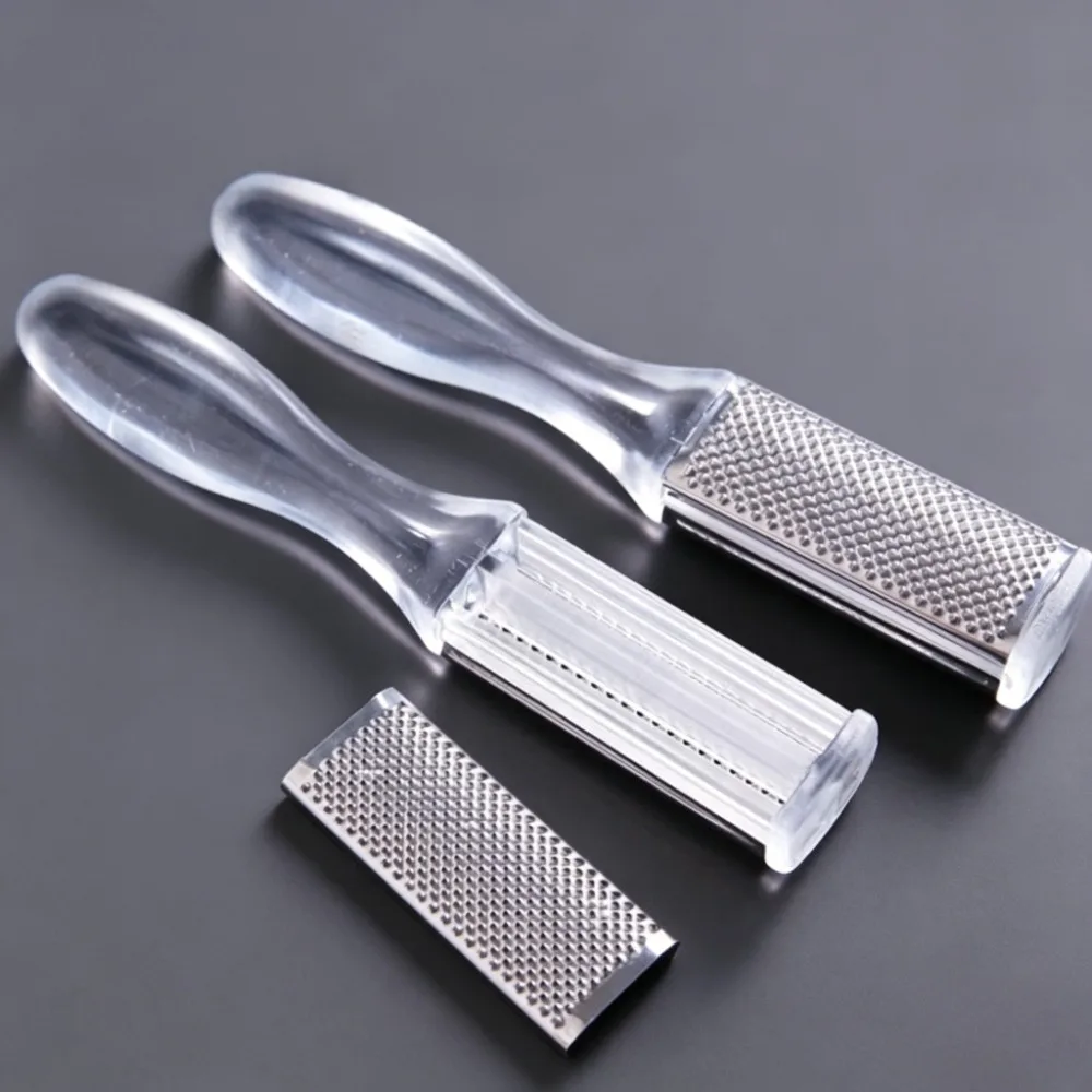 Double Sided Scraper Dead Skin Remover Anti-Crack File Rasp Callus Shaver Exfiator Pedicure Home Foot Care Grinding_voghion.com