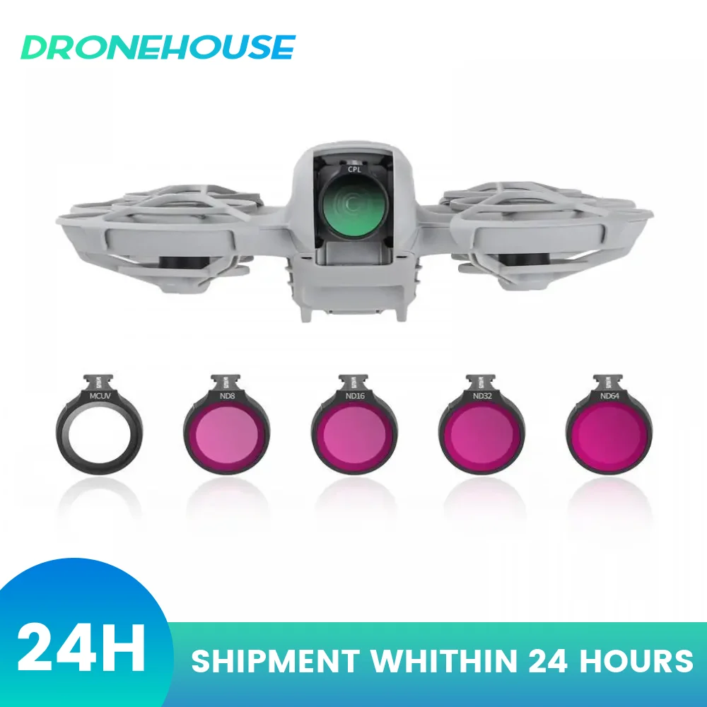 Drones Lens Filters For DJI Neo ND Filter Set CPL UV ND8 ND16 ND32 ND64 Camera Filters Kit For DJI Neo Accessories