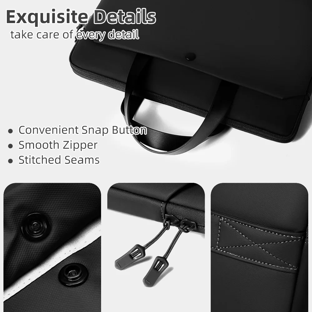 Compact and Stylish Laptop Handbag with Protective Cover