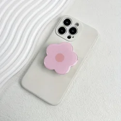 Clear Flower Folding Expandable Mobile Phone Grip and Stand (3)