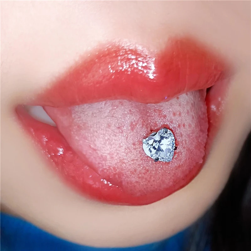 Lip Piercing Dental Acrylic Tongue Rings 10-30X Acrylic Pill