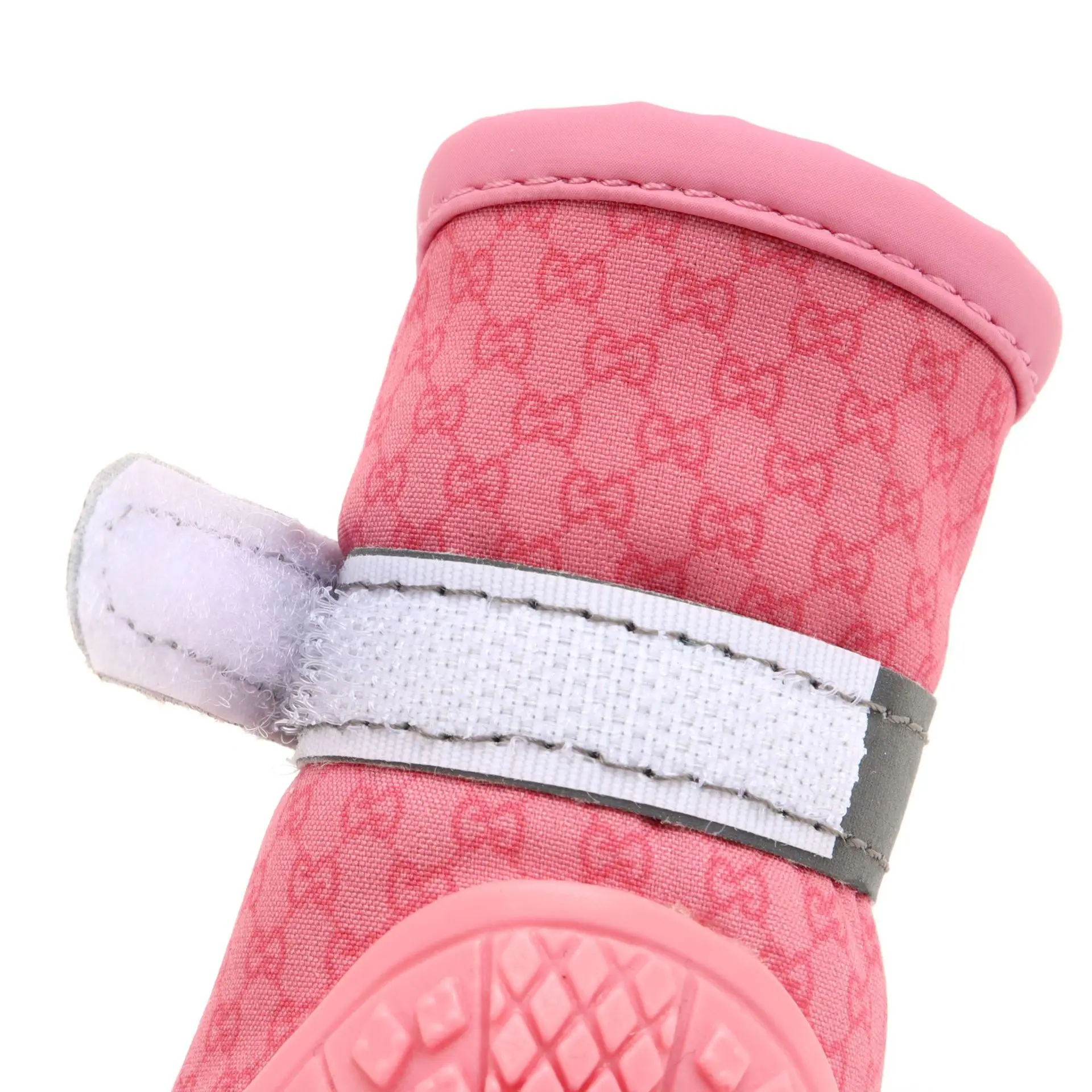 Rosa New Dog Shoes Pet Products Novos Pet Shoes Botas Impermeáveis e