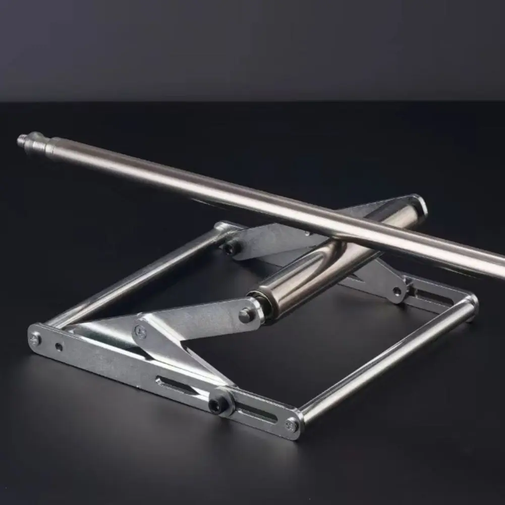 Table Saw Stand Adjustable Cutting Machine Support Frame Rust-proof Adjustable Height Metal Cutting Machine Work Support Stand table saw stand