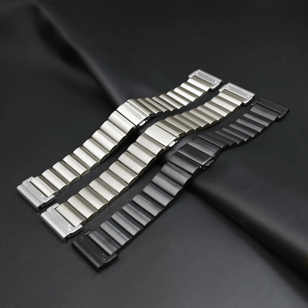 Premium Titanium 26mm Watch Band Bracelet Wrist Strap