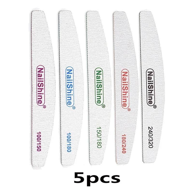 Half Moon Double Grinding File - 80/100/150/180/240 Grit