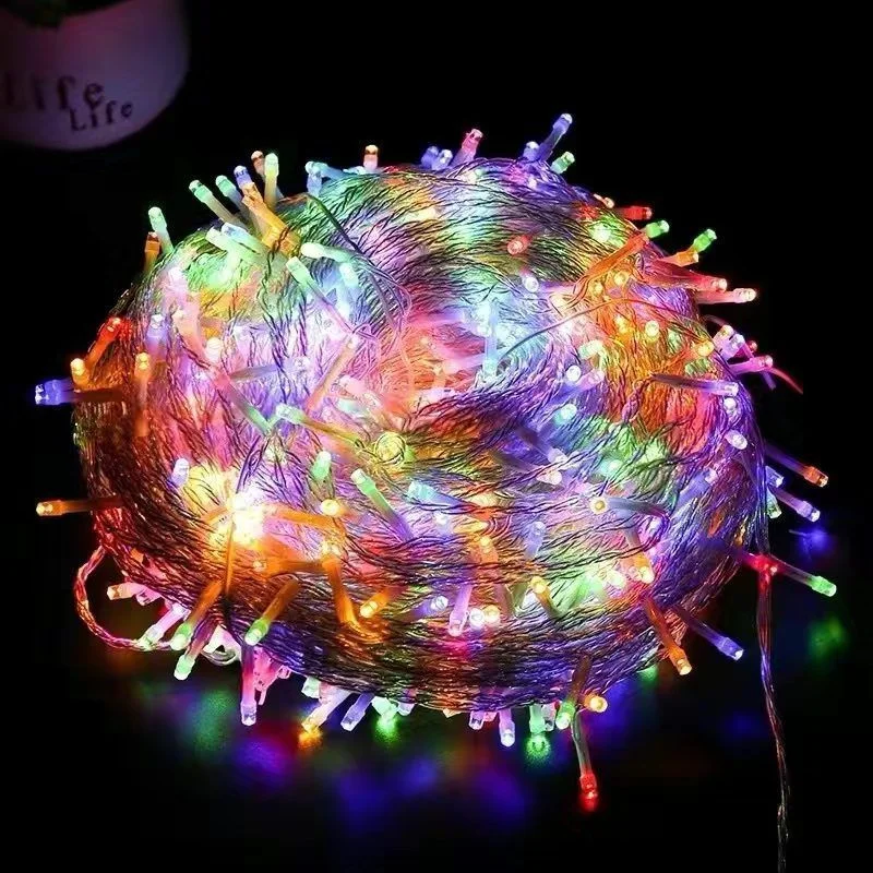 

Christmas Lights 10M 20M 30M 50M 100M Led String Lights Fairy Light 8 Modes Garland 220V 110V Lights for Wedding Party Holiday