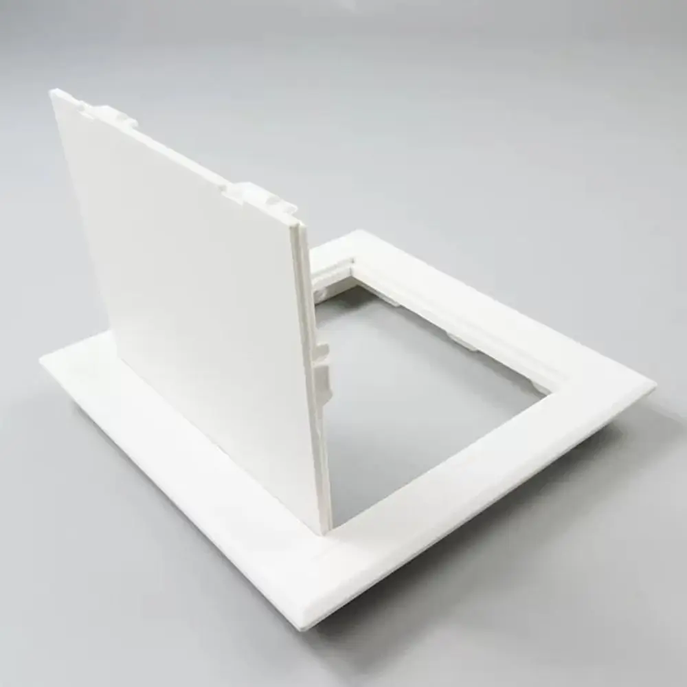 Universal White Access Panel Door Plastic Removable Opening Flap Cover Plate Inspection Hole Doors Wall Ceiling access panel