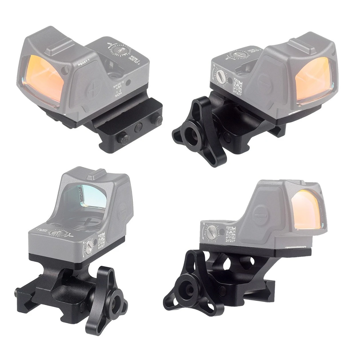 Tactical Red Dot Sight Riser Mount Bracket
