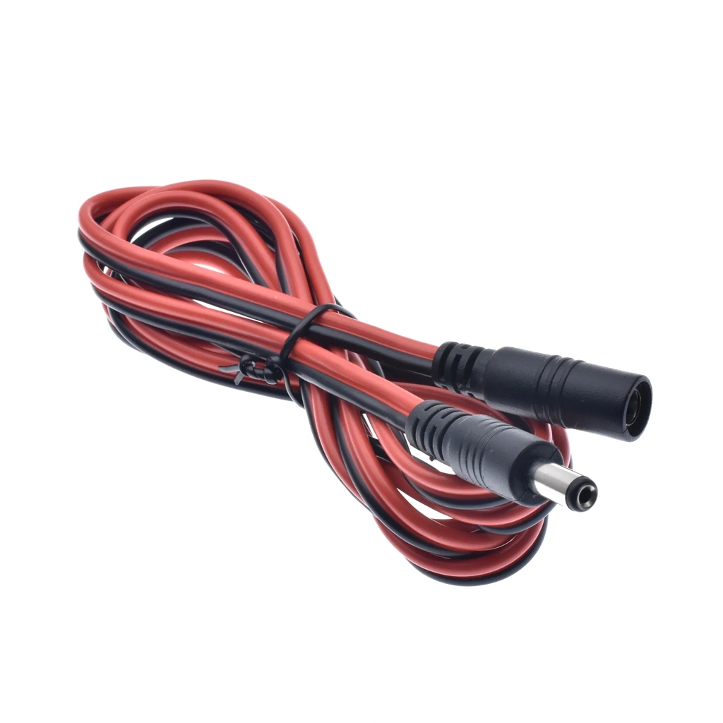 Enhance Connectivity: 16AWG DC Extension Cable for CCTV Security Cameras - 5.5mm X 2.1mm Male to Female Power Cord Description Image.This Product Can Be Found With The Tag Names Computer Cables Connecting, Computer Peripherals, Dc extension cable, PC Hardware Cables Adapters