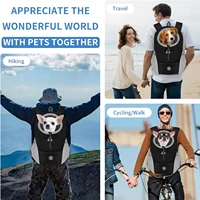 Outdoor Pet Dog Carrier Backpack Breathable Camouflage Travel Products Bags For Small Dog Cat Chihuahua Teddy Mesh Backpack 4