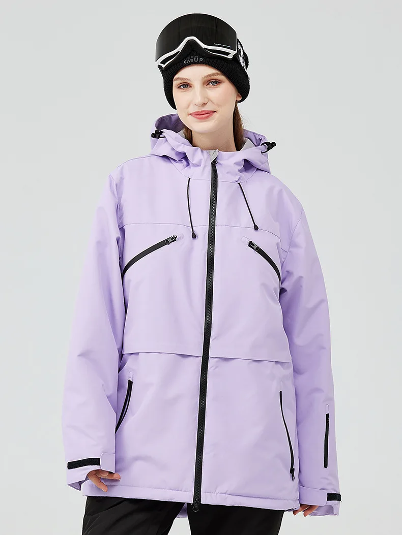 New Winter Ski Jacket Waterproof Windproof Breathable Thick Warm Snowboarding Clothing Outdoor Sports Women's Men's Ski Coat
