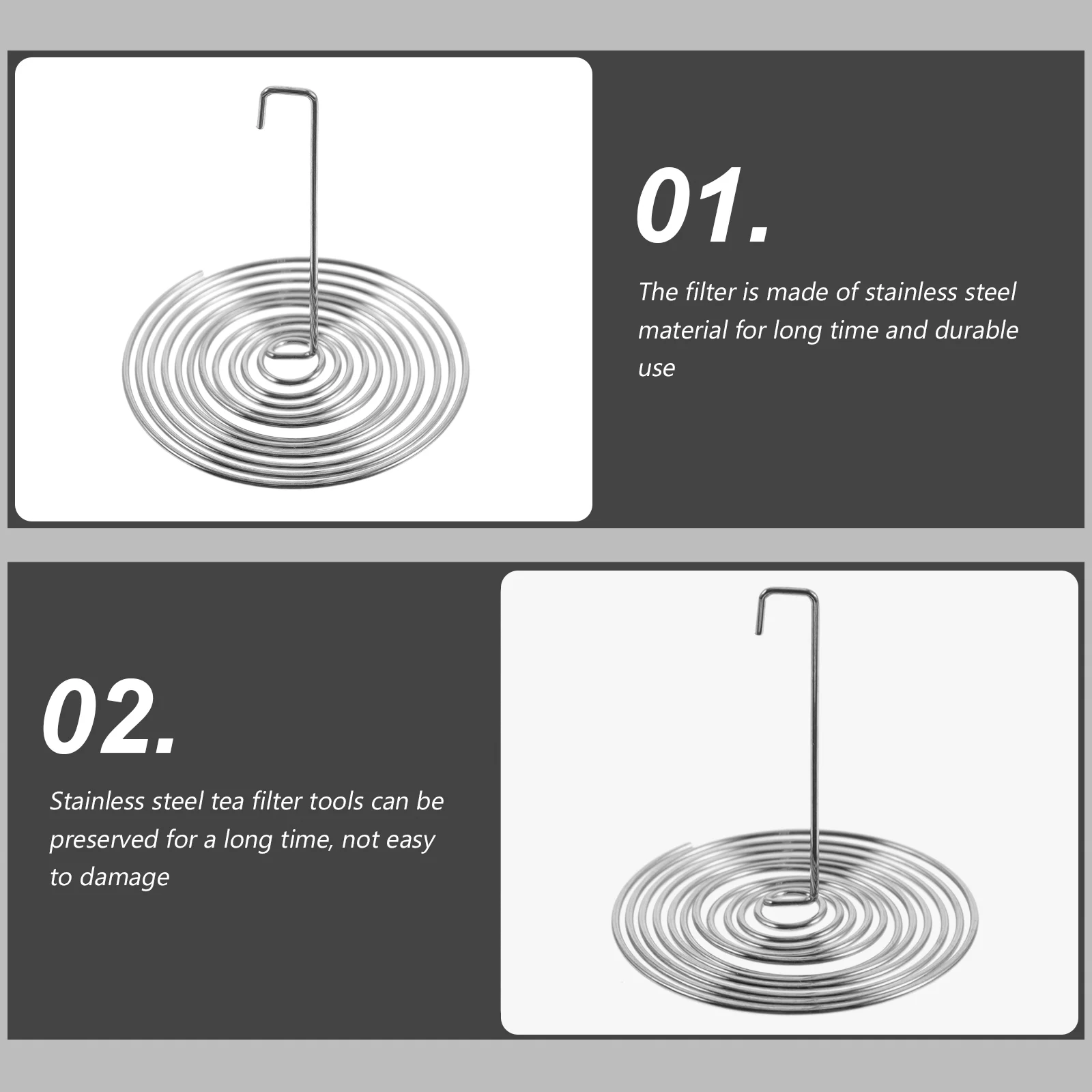 20 Pcs Stainless Steel Tea Strainer Metal Teapot Nozzle Filter Tea Pot Spout Strainer Brew Infuser Kitchen Dining Bar Home