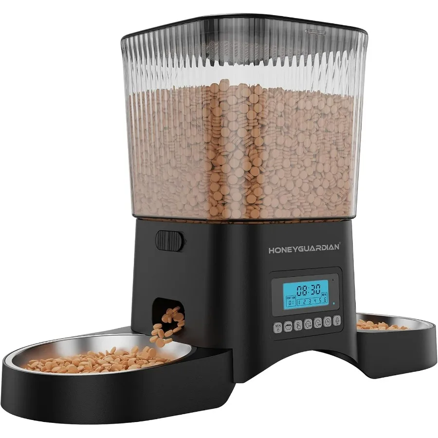 Smart Automatic Cat Feeder for Two Cats