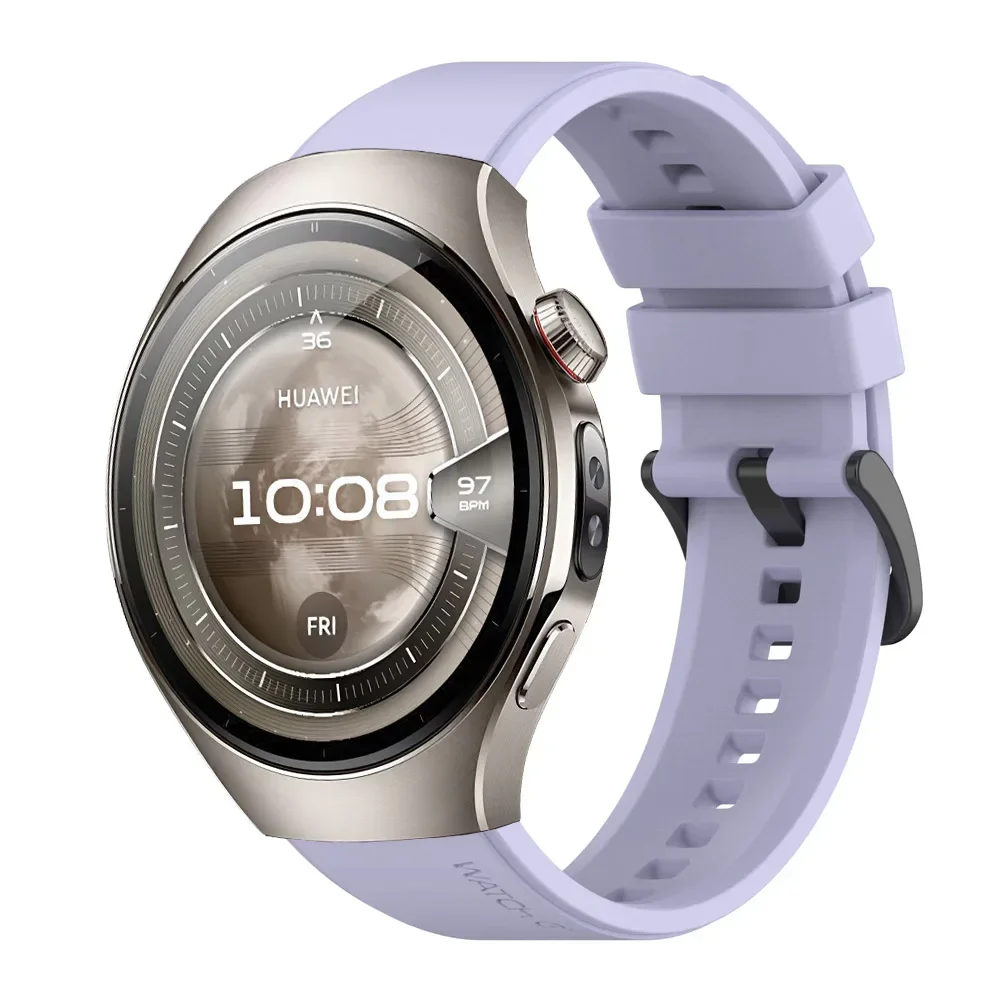 Premium Silicone Strap for Smartwatches - Adjustable 22mm/20mm Wristband in Sleek Design