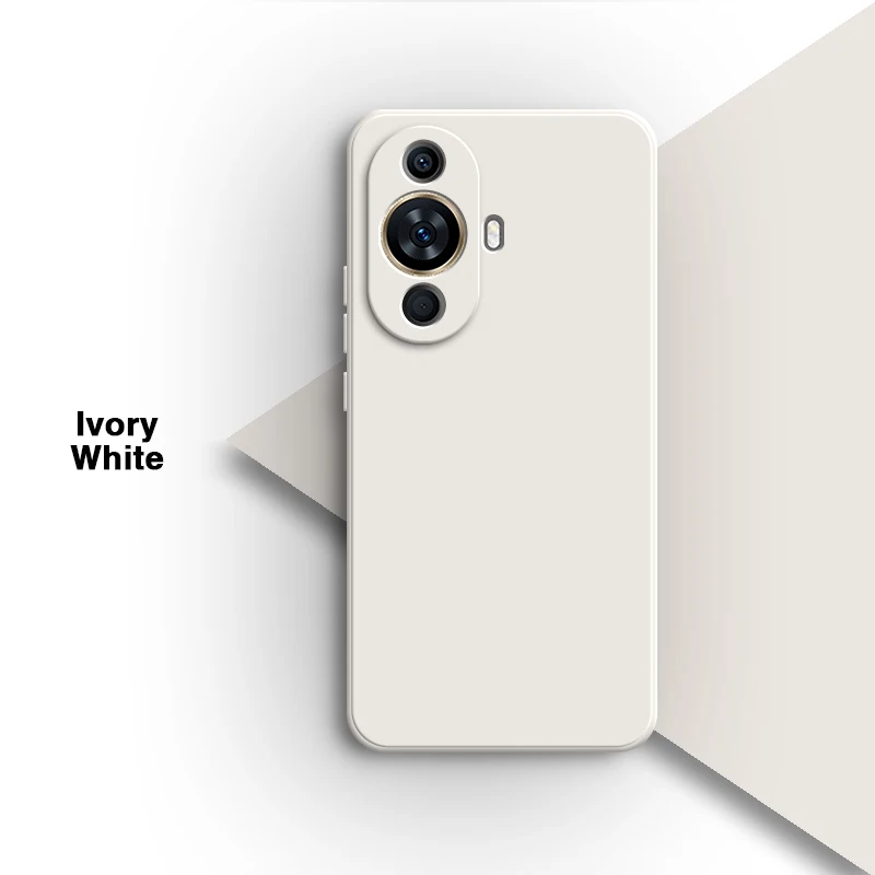 Premium Liquid Silicone Back Cover for Huawei Nova Series - Simple, Stylish, Durable