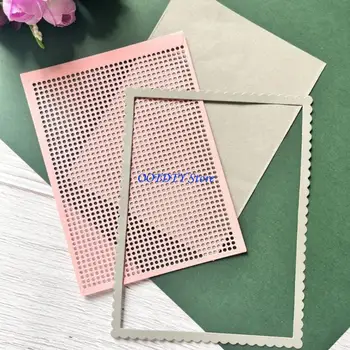 367A Fustelle per punto croce Scrapbooking Stencil Card Goffratura Album fotografico fai da te