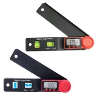2in1 LED Digital Display Angle Ruler 0-200 Degree Electronic Angle Meter Instrument   Spirit Level Carpenter's Angle Finder 1