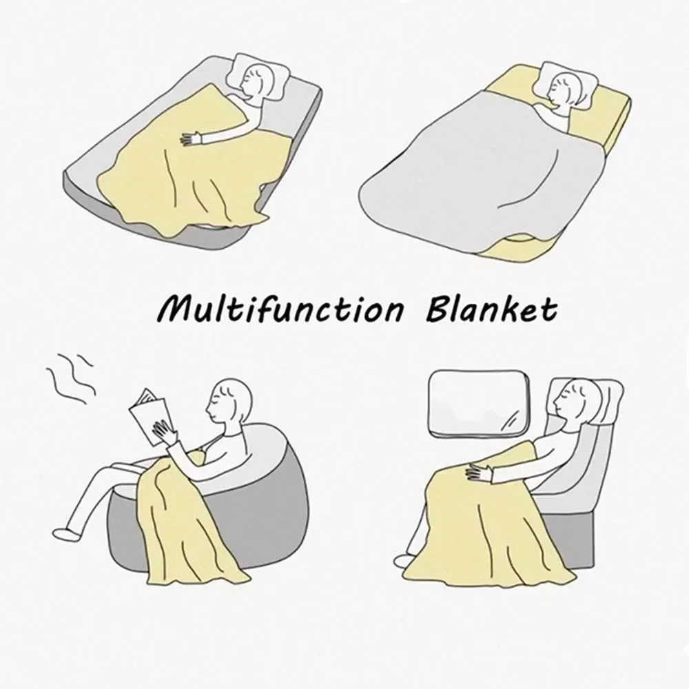 Description Picture 5 of itemTrue Beauty Series Hwang in Youp Cha EunWoo Flannel Blanket Star Art Warm Throw Blanket for Bed Bedroom Sofa Picnic Blanket Gift
