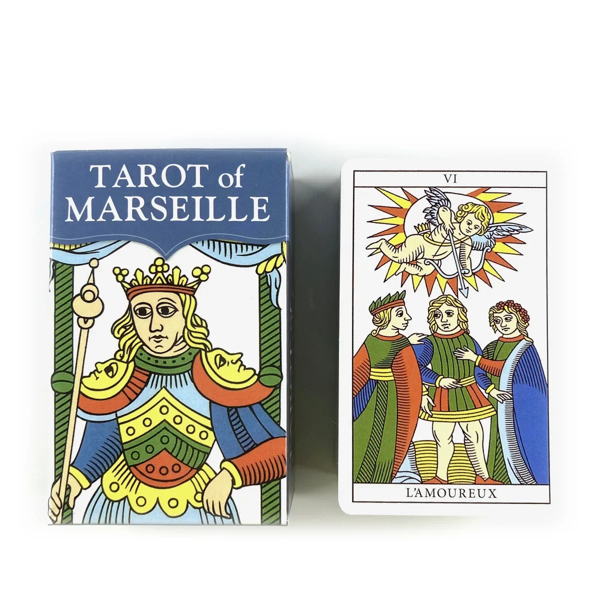 Mini Tarot Of Marseille Tarot Deck Leisure Party Table Gameplay Fortune-telling Prophecy Oracle Cards Entertainment Board Game card games playing cards board games tarot cards couple card game angel oracle cards