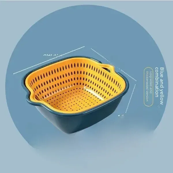 Blue [large drain basket]]