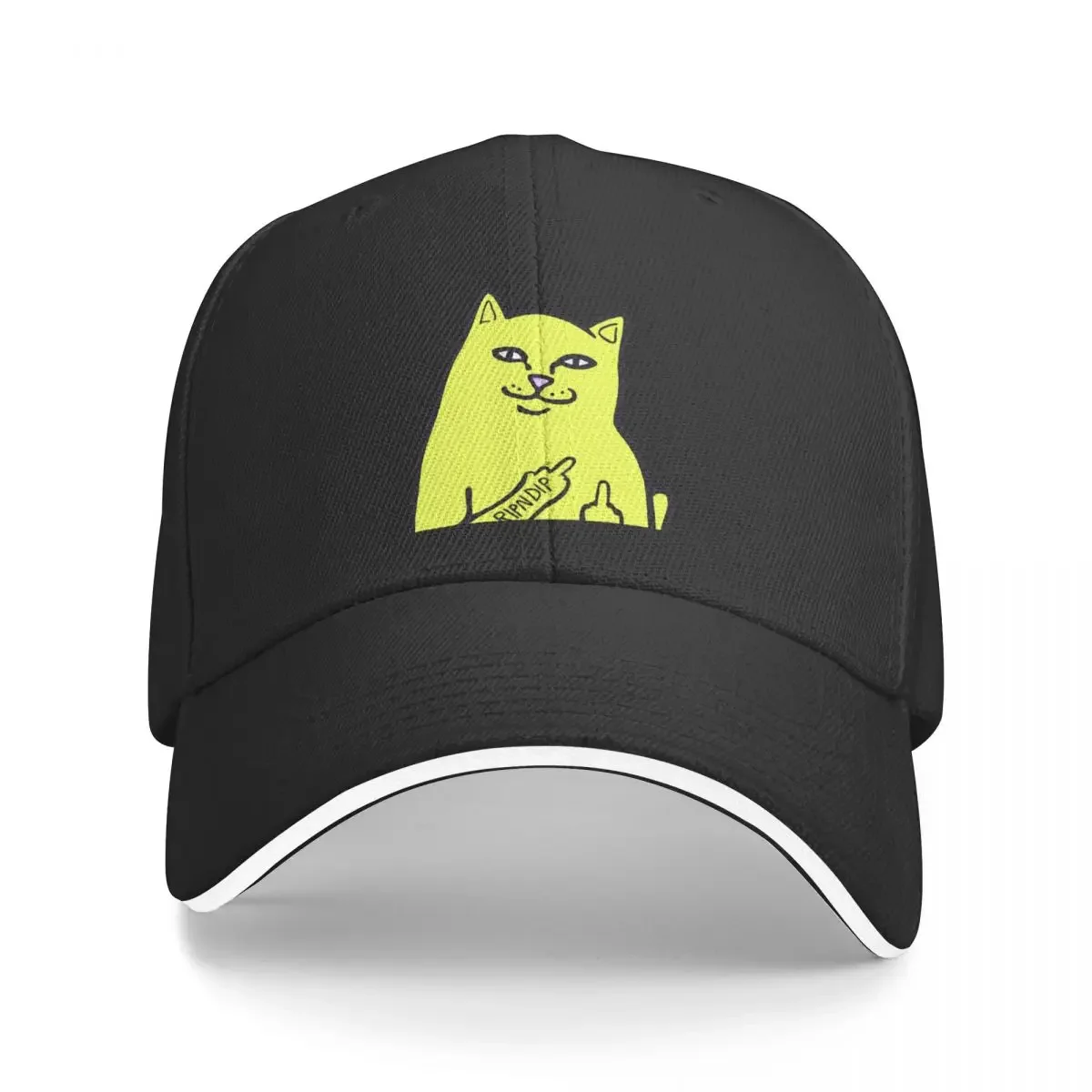 

My Badass Cat Has Tatoo Baseball Cap Mountaineering Visor Dropshipping Sun Hats For Women Men's