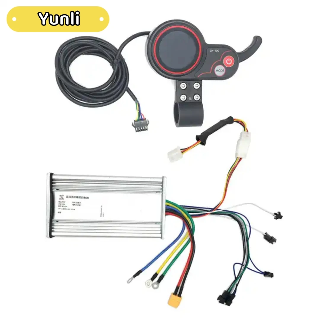 

Hot selling electric scooter accessories Yunli controller 60v 45A for fast speed electric scooters