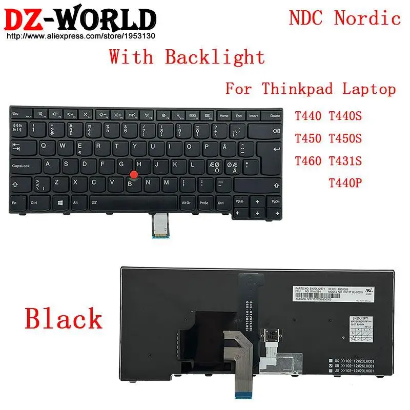 Lenovo Thinkpad L440, L450, L460, T440, T440S,