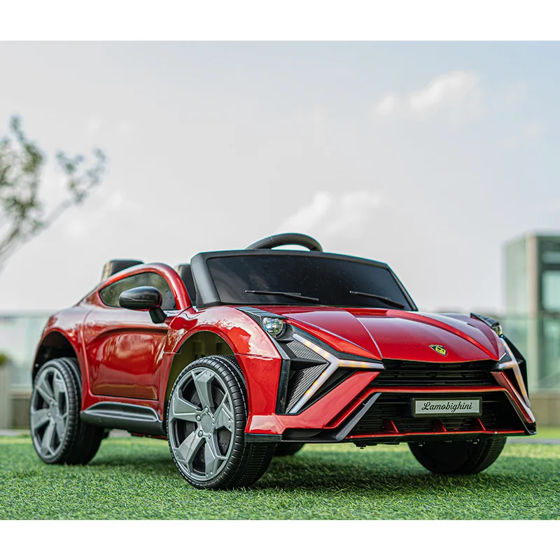 Children's Electric Vehicle Ride On Four Wheeled Remote Control Sports Baby Rocking Toy Car 5